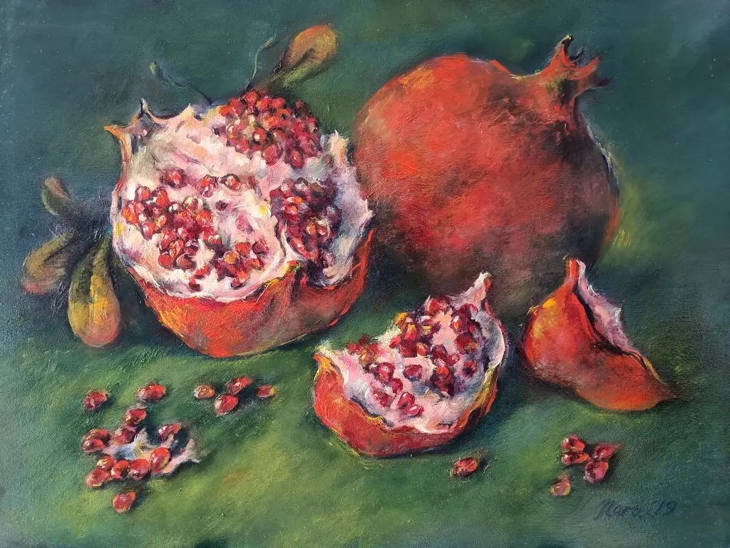 The Still Life with Pomegranates