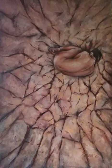 eMotions. Loneliness luxury oil painting