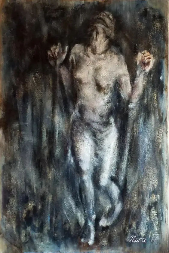 eMotions. Pain luxury oil painting