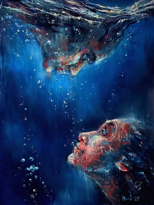 Deeper Original Luxury Oil Painting