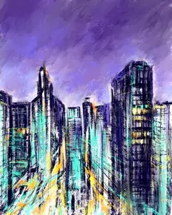 Manhattan City Scape