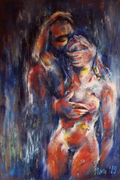 eMotions. Bliss Large luxury oil painting