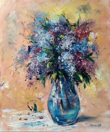 Spring Blossom Lilac Bouquet